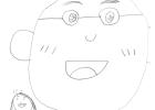 私の似顔絵 私の似顔絵
